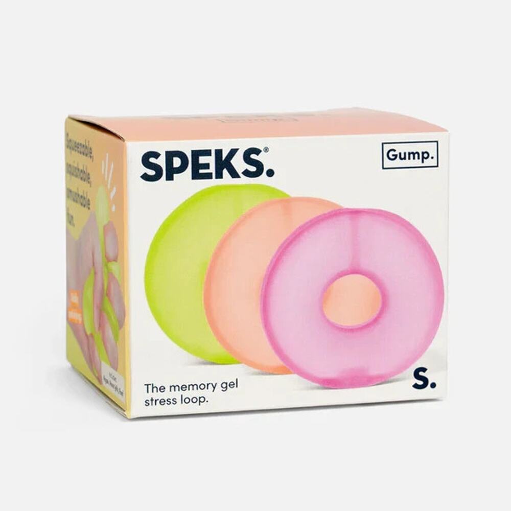 🔥Speks Gump The Memory Gel Stress Loop Set of 3 BNWT🔥